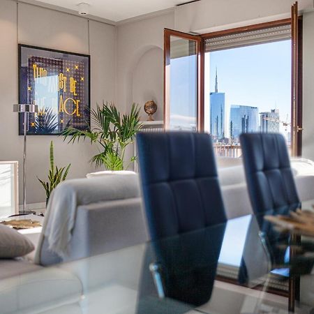 Stelvio Rooftop - Penthouse Skyline With Terrace And Jacuzzi Milano Eksteriør billede